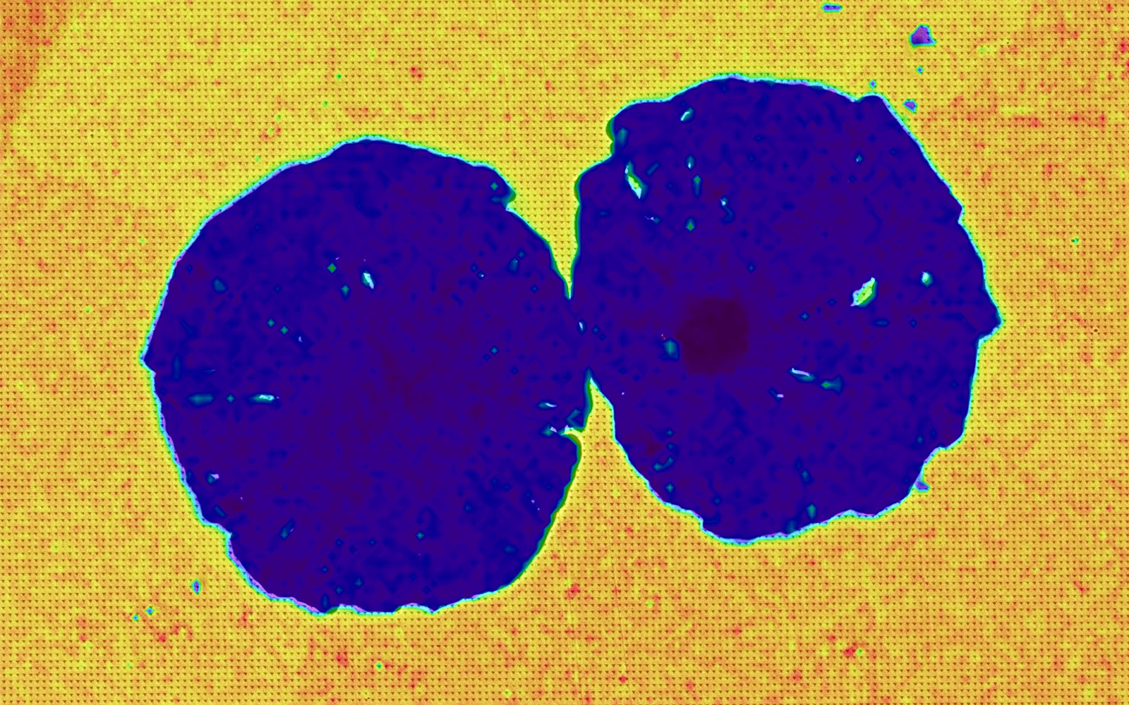<p>Nanoindentation mapping of nodular cast iron structure, showing the usage of a hardness map obtained by nanoindentation a microscope.</p>
