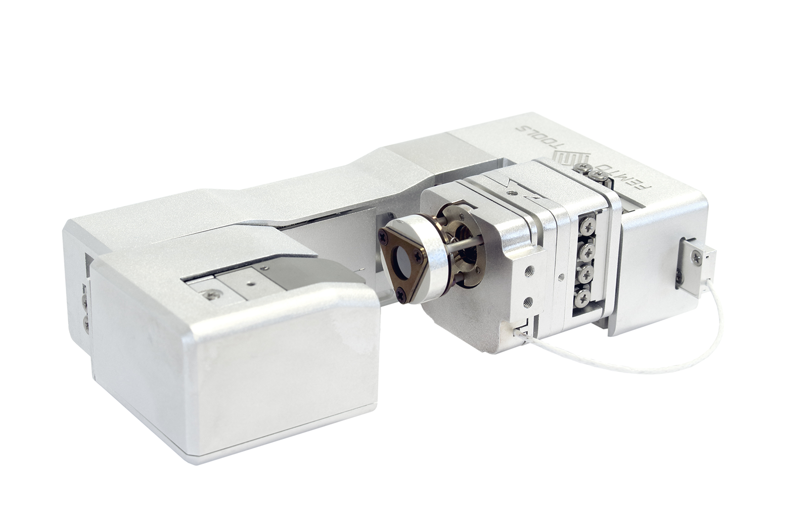 <p>NMT04 nanoindenter for in-situ SEM/FIB material analysis with heating stage accessory. </p>