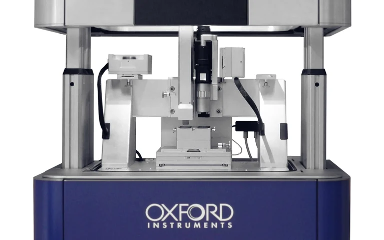 <p>iX05 nanoindenter for material property analysis in operando conditions. A particular view of the force sensing unit.</p>
